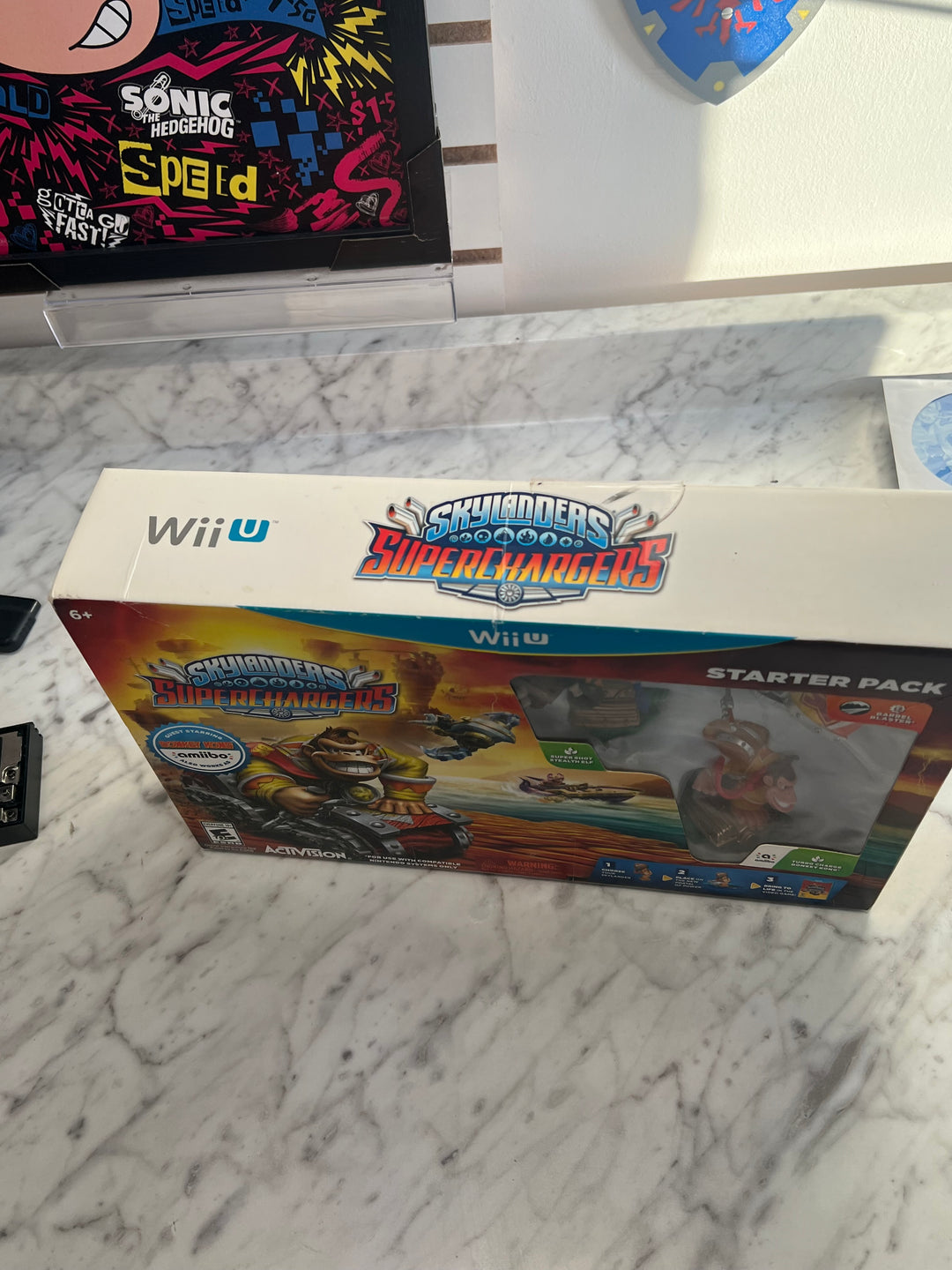 Skylanders Superchargers Starter Pack Nintendo Wii U Donkey Kong Amiibo  A11524