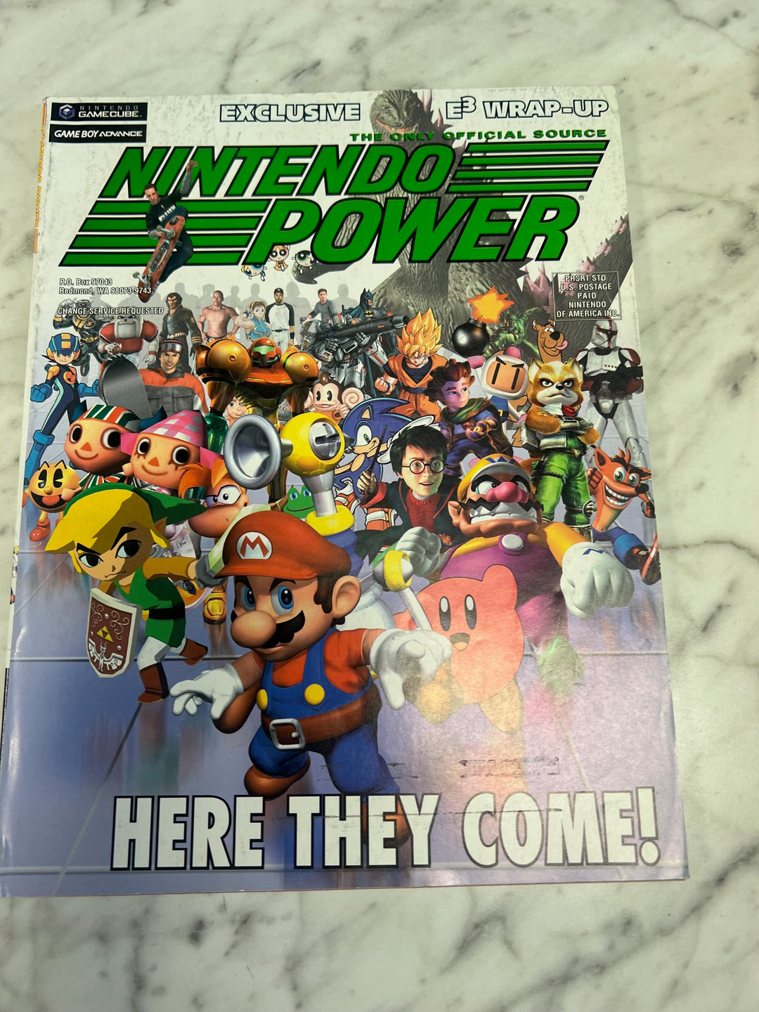 Nintendo Power Volume 158 Here They Come NO POSTER NP82025