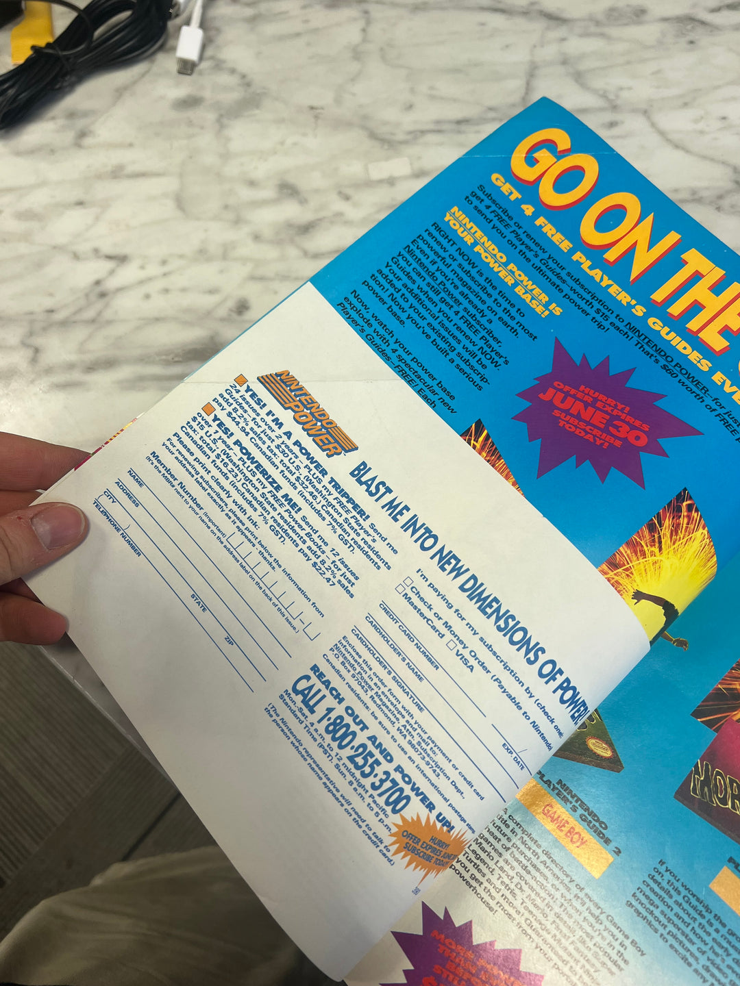 Used Nintendo Power Volume 24 with Poster NP52925