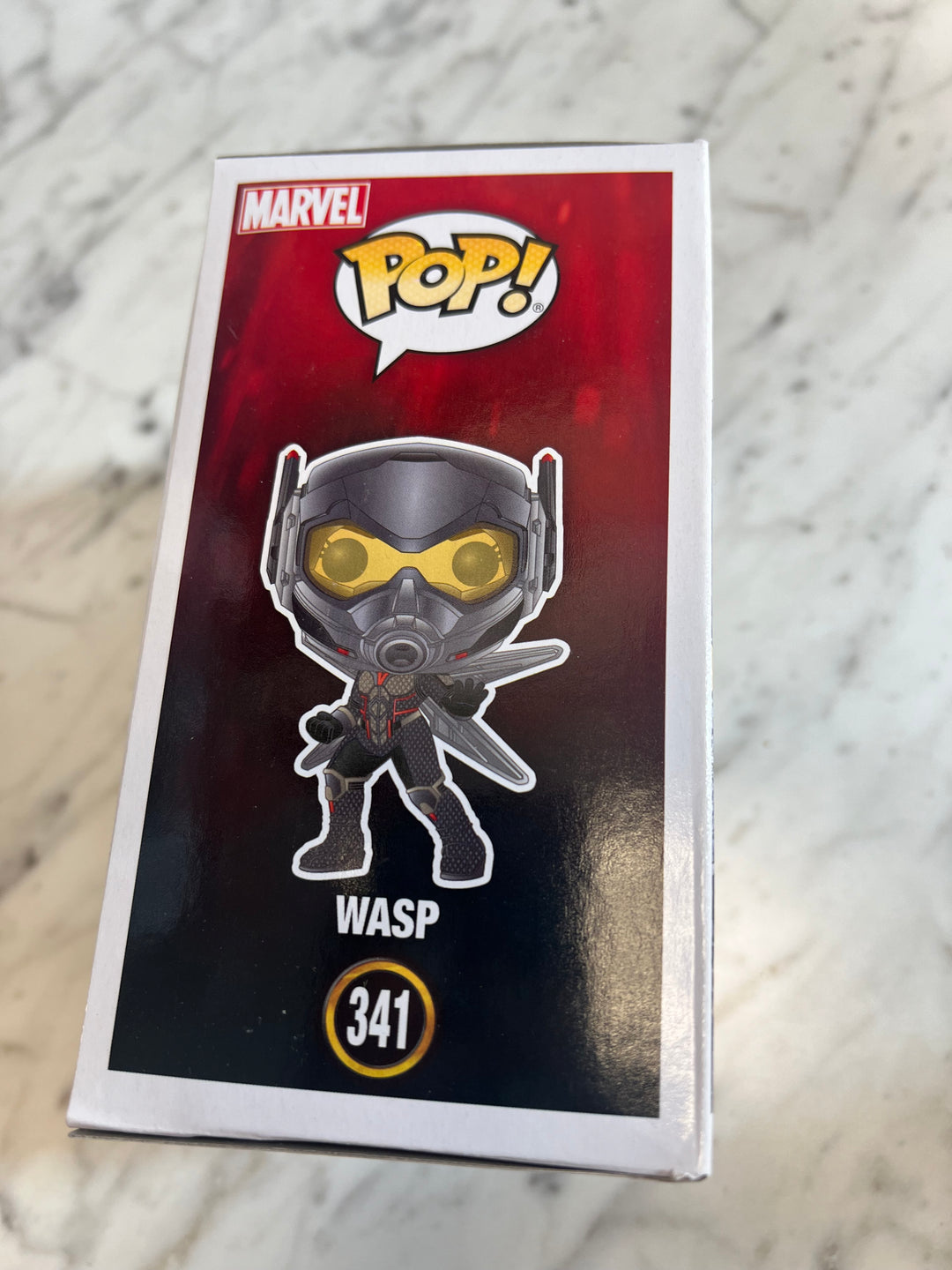 Funko POP! Marvel Ant-Man and the Wasp Wasp #341 Vinyl Figure With Helmet FN81324