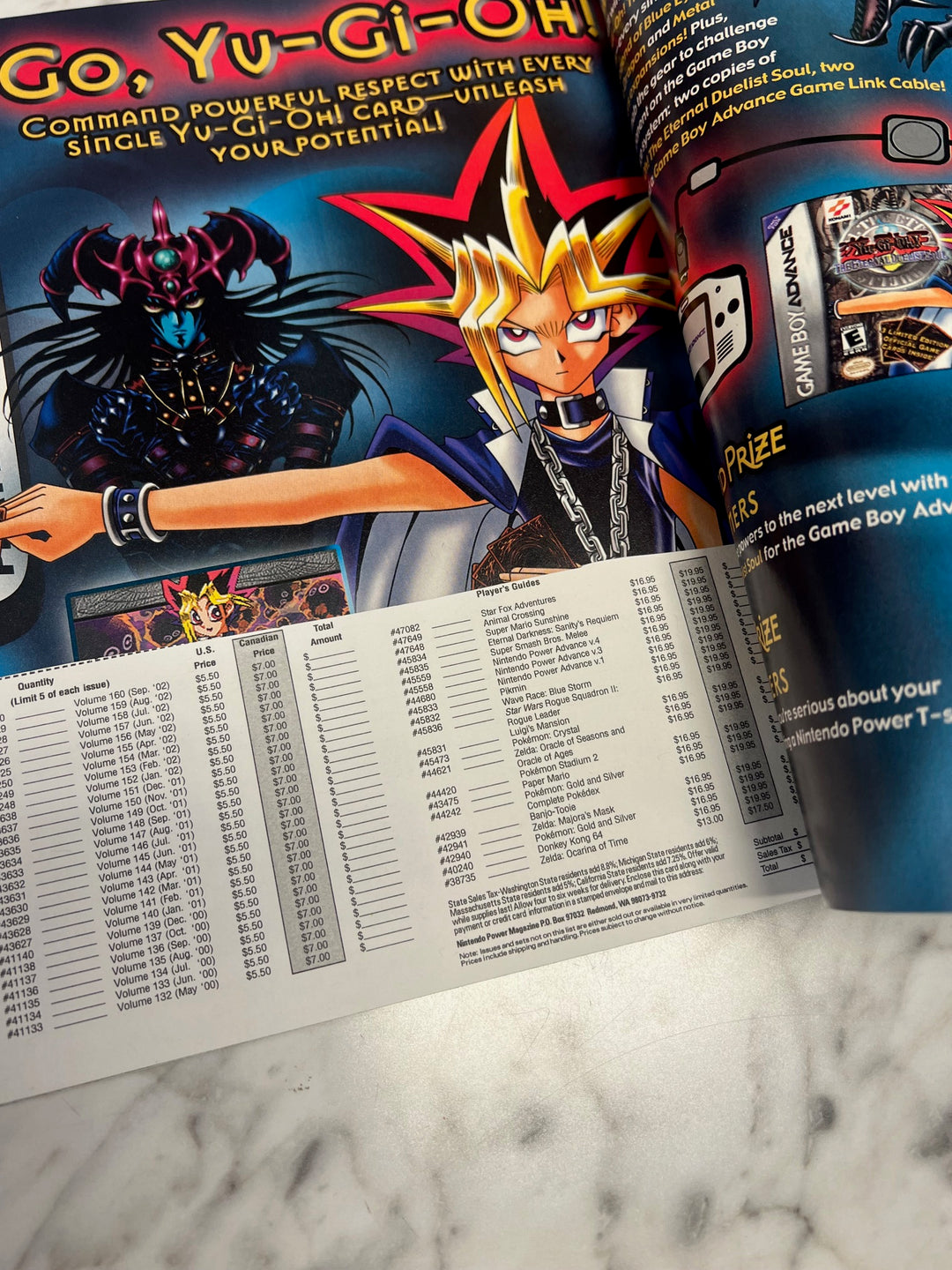 Nintendo Power Volume 161 Star Fox Adventures NO POSTER NP82025