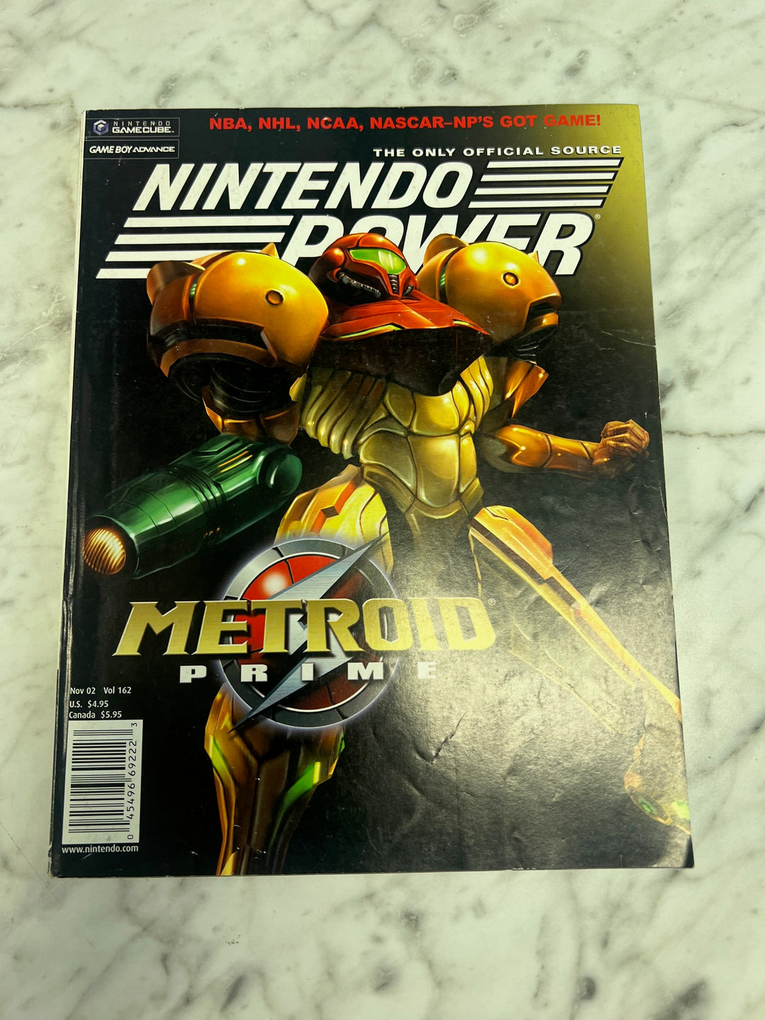 Nintendo Power Volume 162 Metroid Prime NO POSTER NP82025