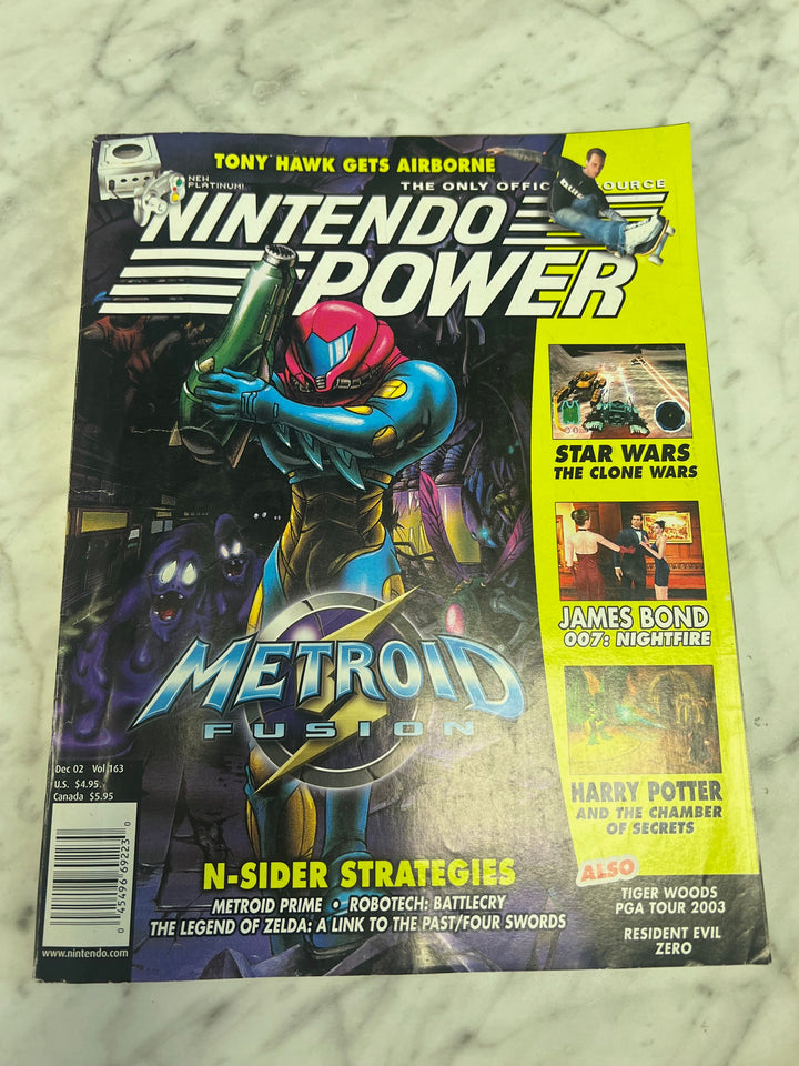 Nintendo Power Volume 163 Metroid Fusion w/ Poster NP82025