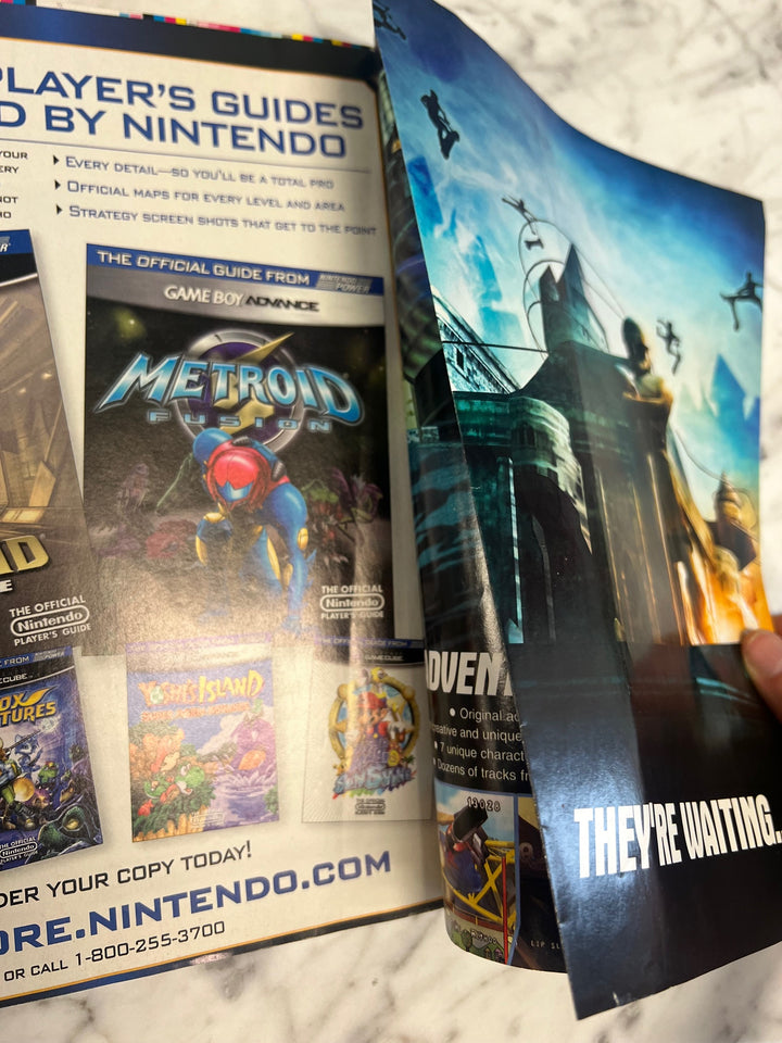 Nintendo Power Volume 163 Metroid Fusion w/ Poster NP82025