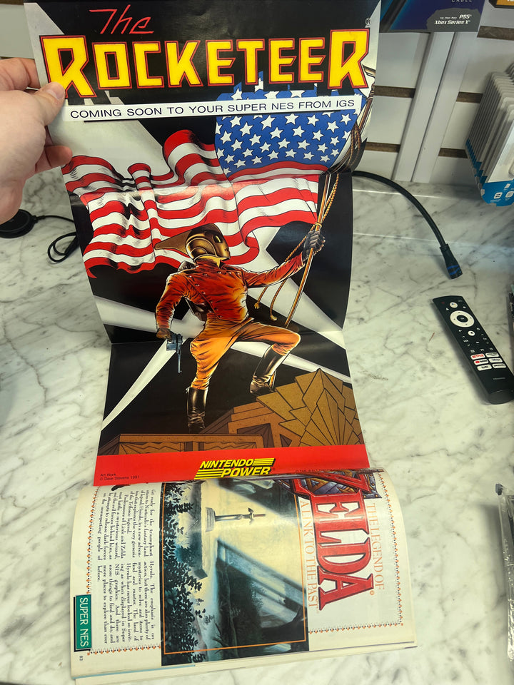 Used Nintendo Power Volume 32 with Poster NP52925