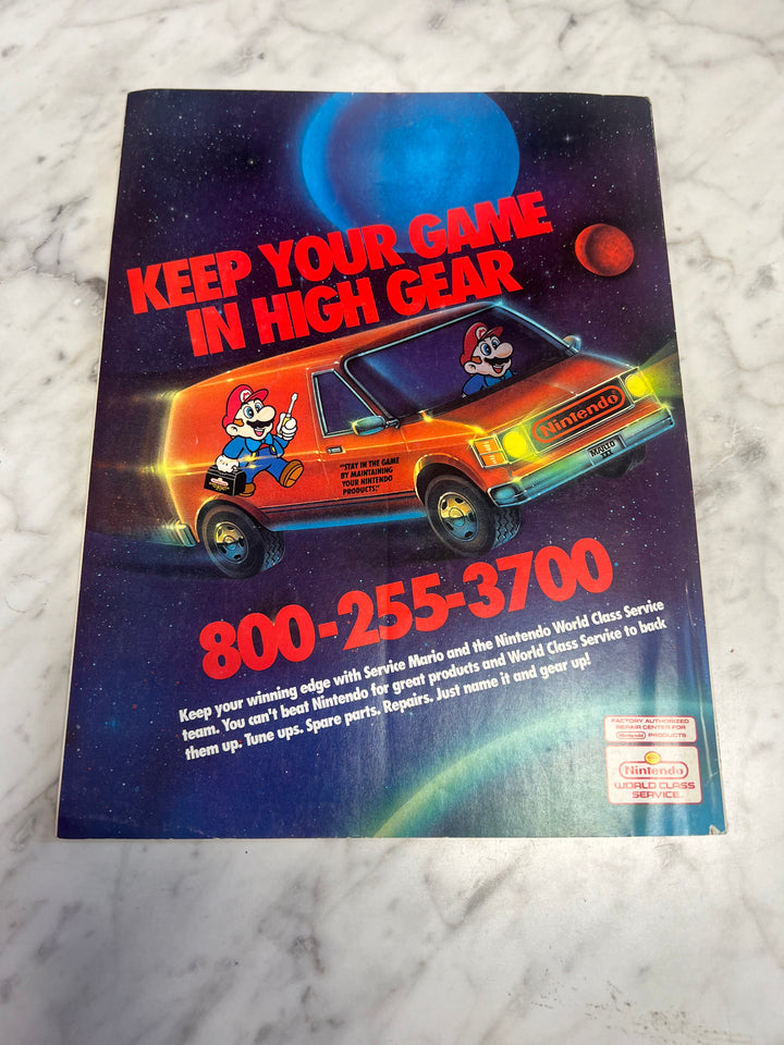 Used Nintendo Power Volume 32 with Poster NP52925