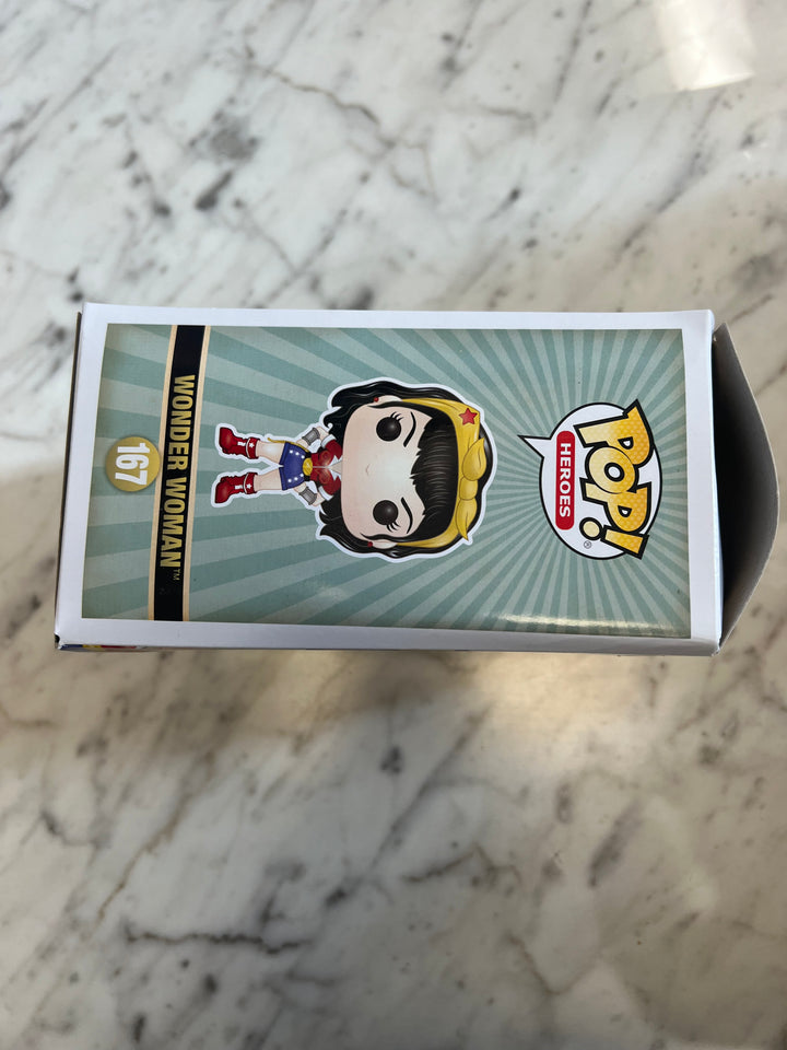 Funko Pop! DC Comics Bombshells Wonder Woman #167 DAMAGED BOX FN81324