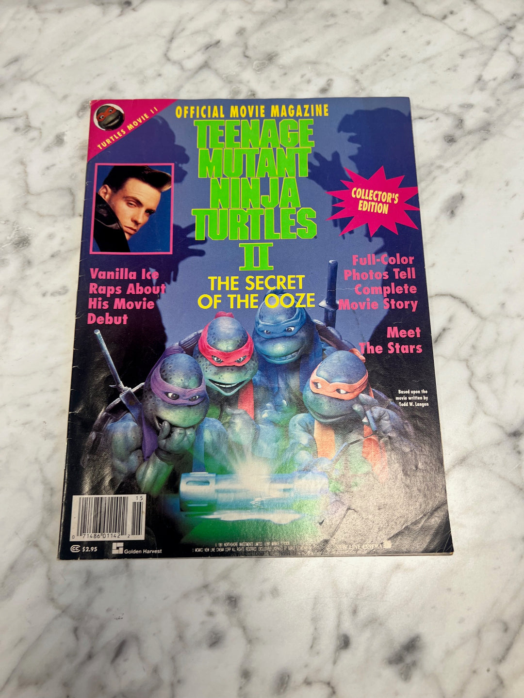 Teenage Mutant Ninja Turtles II: Secret Of The Ooze Official Movie Magazine 1991 NP82025