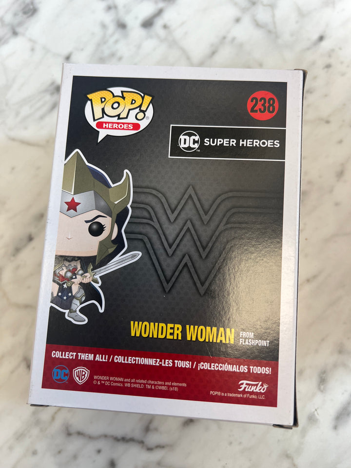 Funko Pop DC Super Heroes - Wonder Woman from Flashpoint 238 Hot Topic Exclusive FN81324