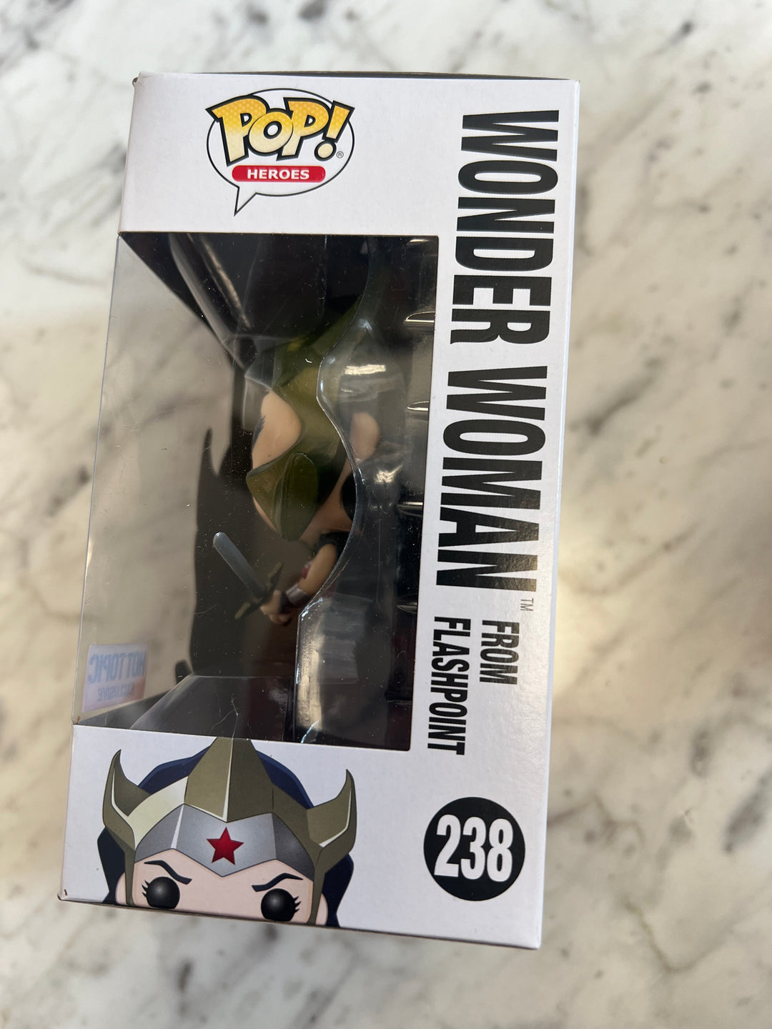 Funko Pop DC Super Heroes - Wonder Woman from Flashpoint 238 Hot Topic Exclusive FN81324