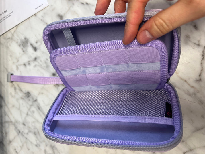 Purple/Lavender Nintendo 3DS Soft Carry C82025