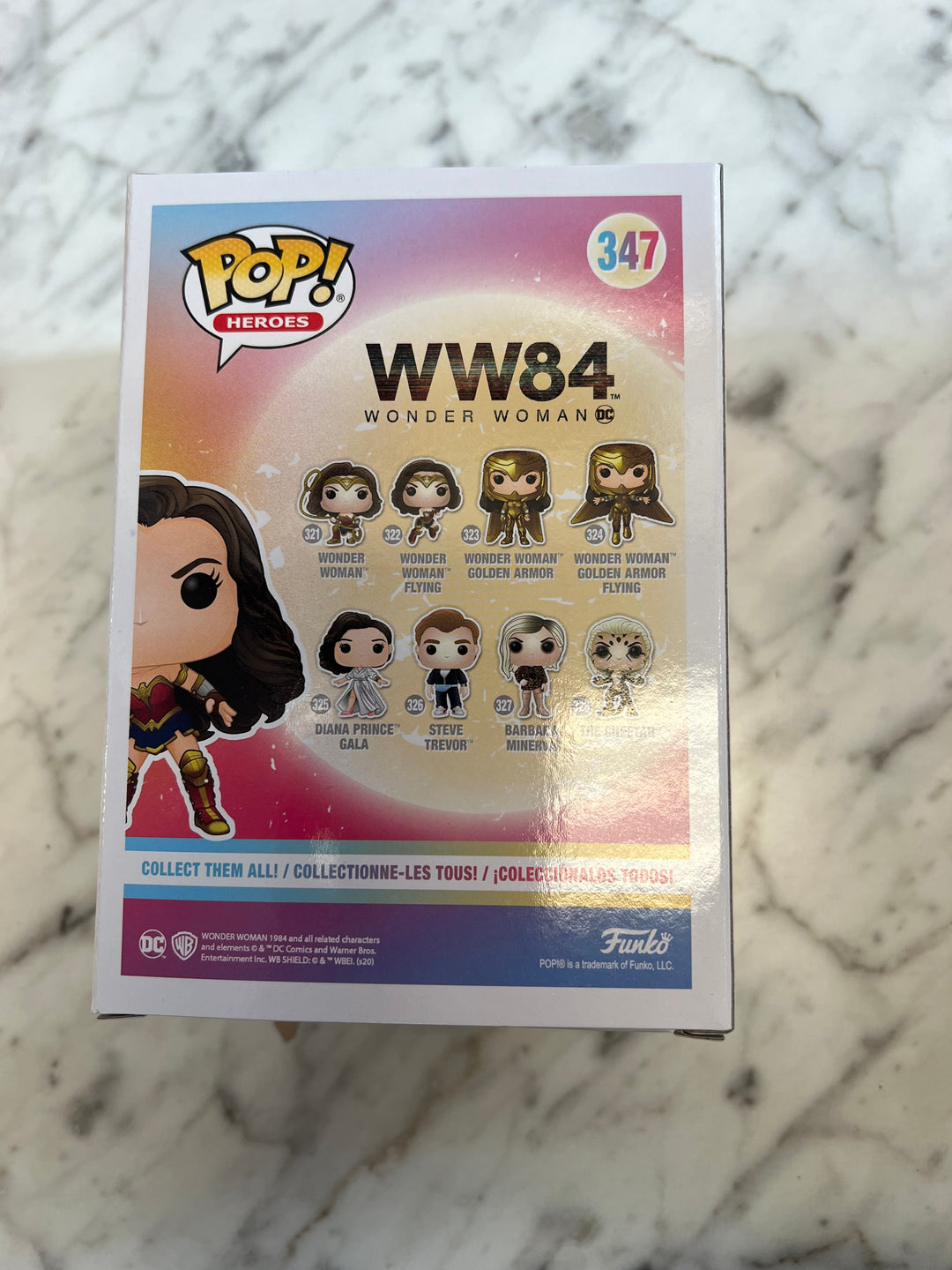 Funko Pop! WW84 Wonder Woman #347 2021 Spring Convention Exclusive FN81324