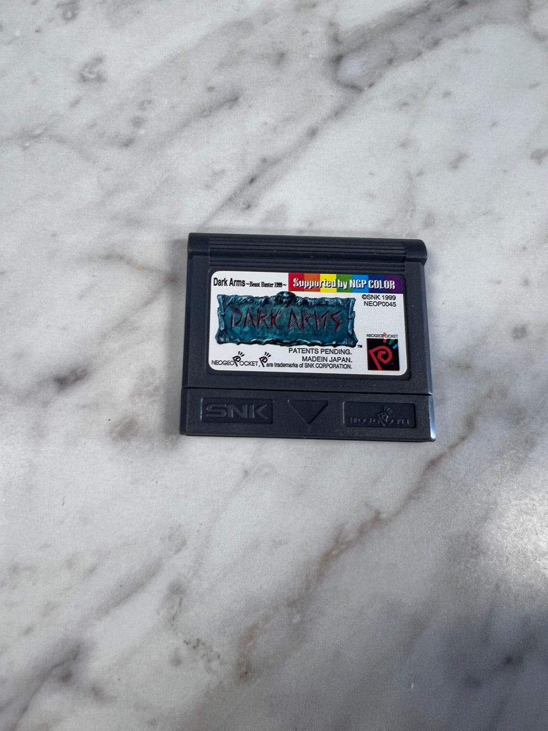 Dark Arms Beast Buster 1999 - Neo Geo Pocket Color NI12325