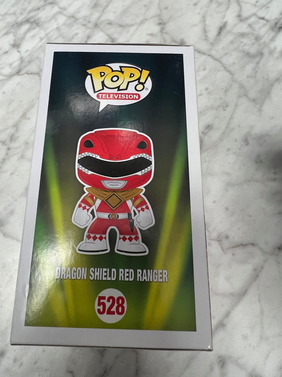 Funko Pop! Vinyl: Power Rangers - Dragon Shield Red Ranger #528 - FYE Exclusive