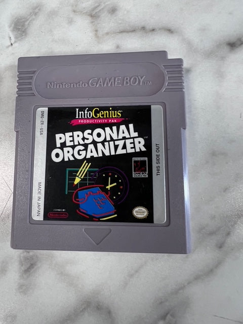 Personal Organizer - Game Boy NI12325