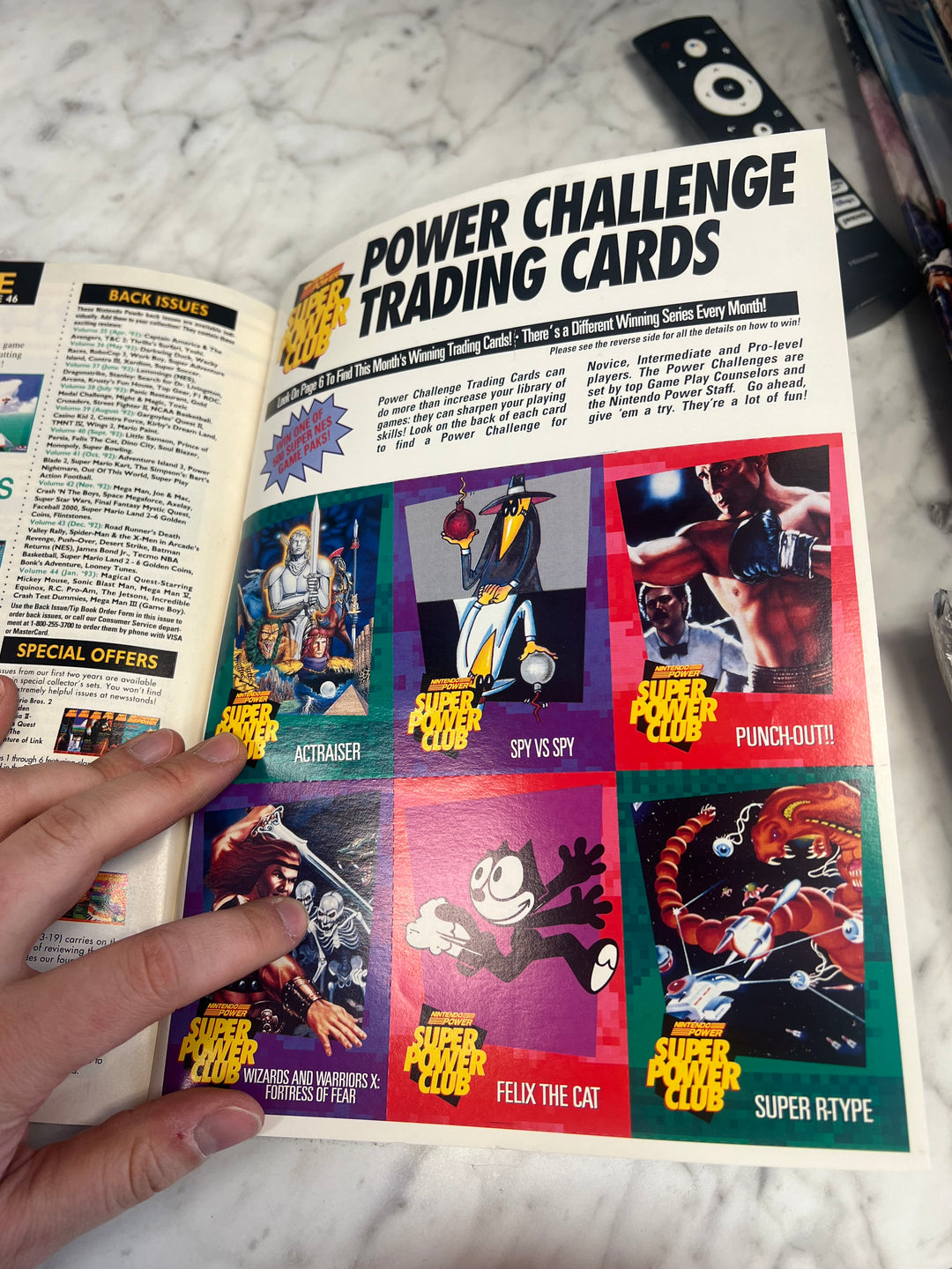 Used Nintendo Power Volume 45 with Poster NP52925