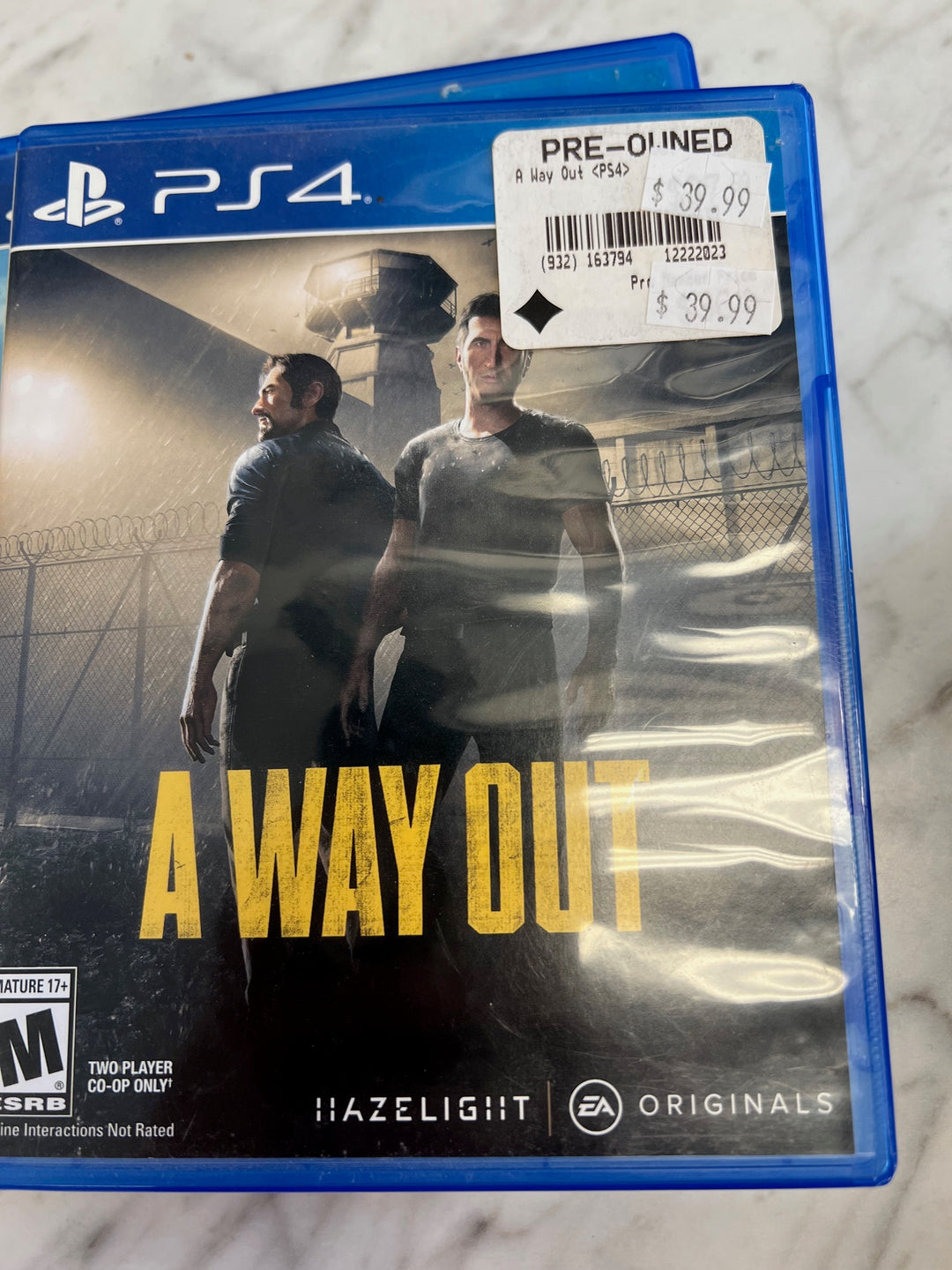 A Way Out - PS4 U21125