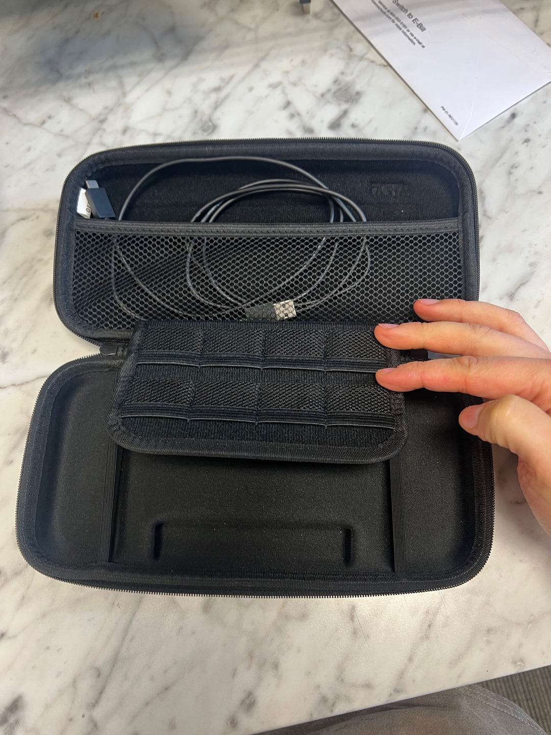 "Orzly" Nintendo Switch Soft Carry Case Black   C82025