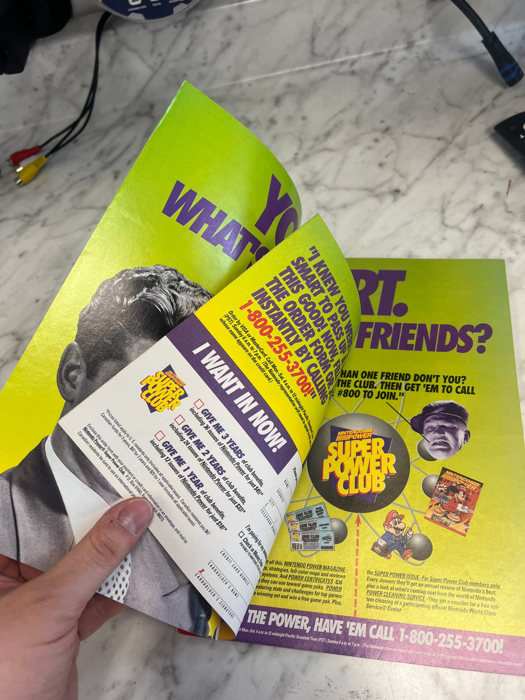 Used Nintendo Power Volume 49 with Poster NP52925