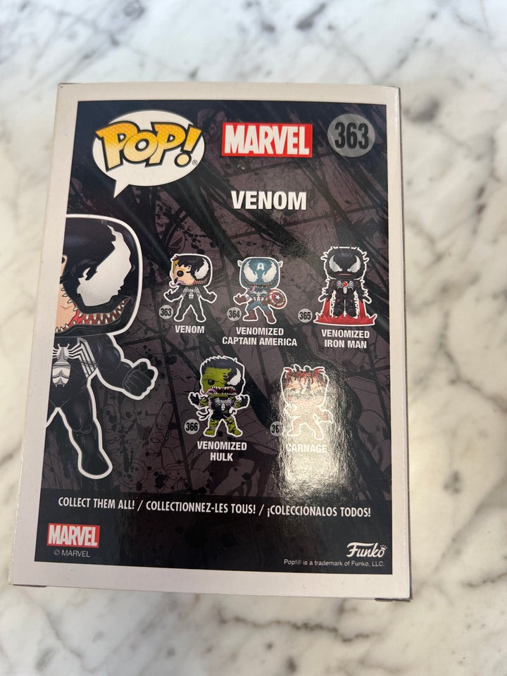 Funko Pop! Marvel - Venom (As Eddie Brock) #363 Vinyl Figure  FN81324