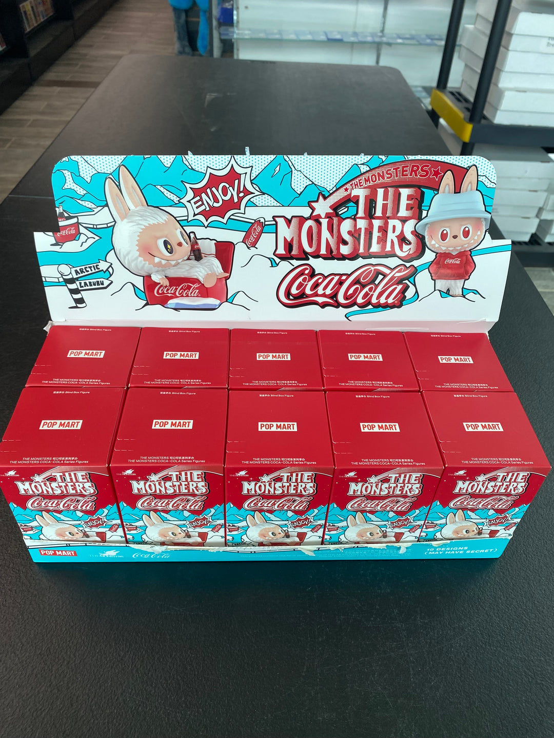Pop Mart  THE MONSTERS Labubu  - Coca-Cola (1) Blind Box Authentic MD7425