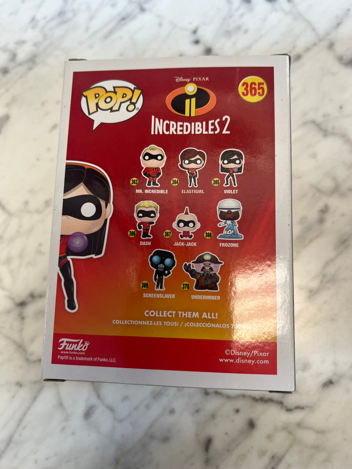 Violet #365 Incredibles 2 Funko Vinyl Pop Figure  FN81324