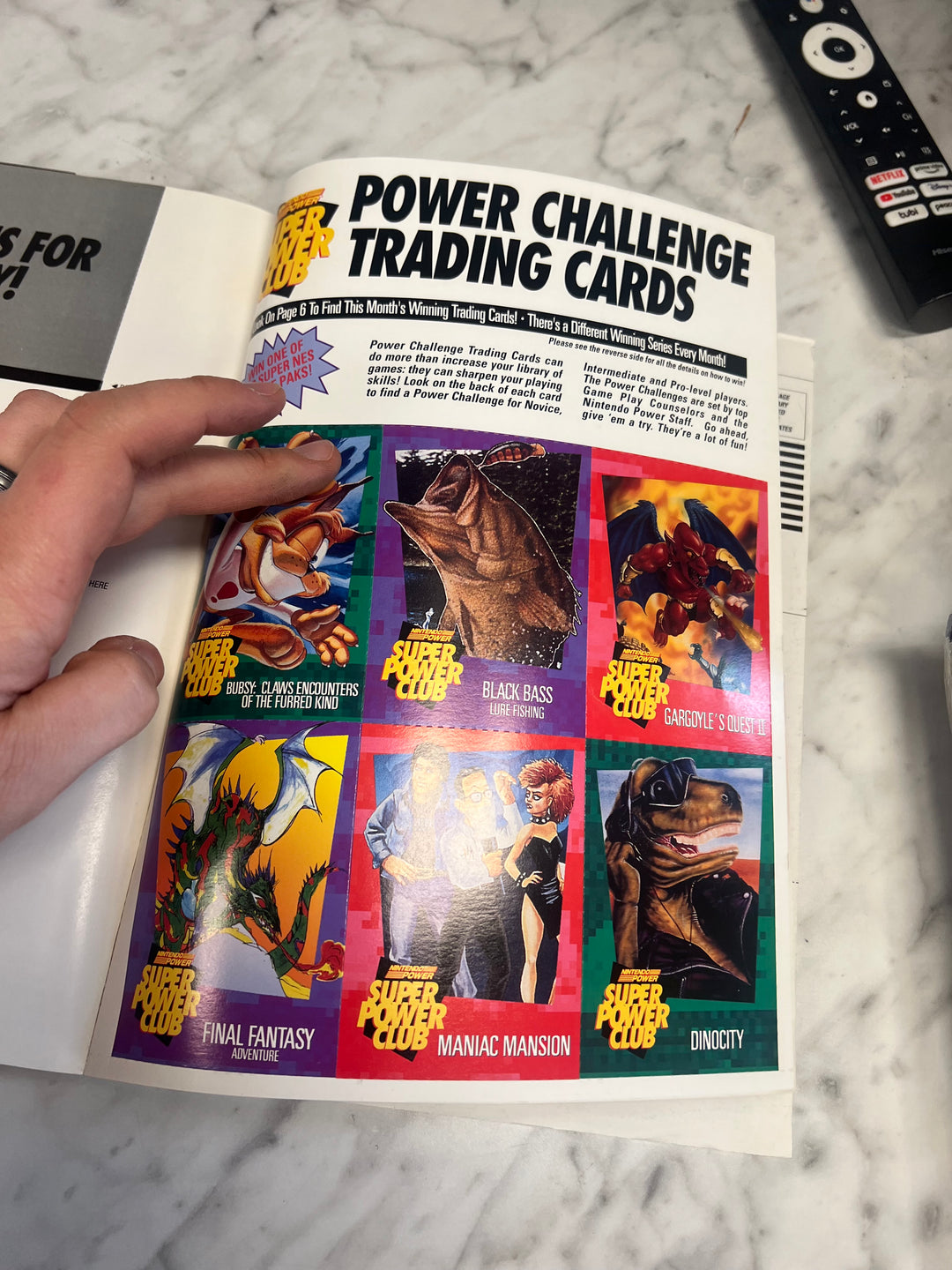 Used Nintendo Power Volume 51 with Poster NP52925