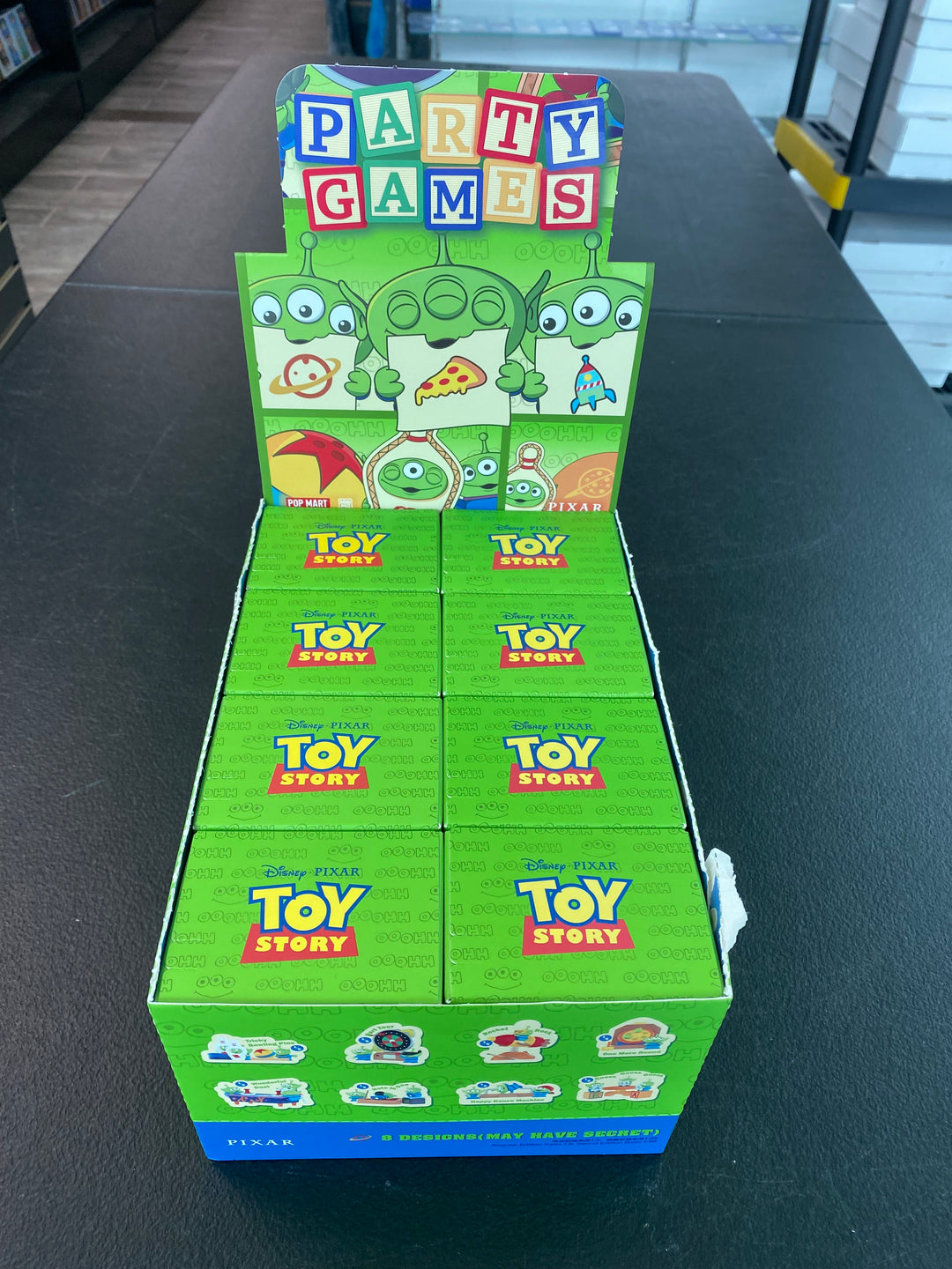 POP MART Pixar Alien Party Games Series Scene Sets (1) Blind Box Authentic MD7425