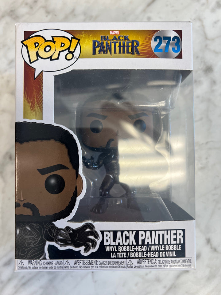 Funko Pop! Vinyl: Marvel - Black Panther #273 Damaged front  FP11624