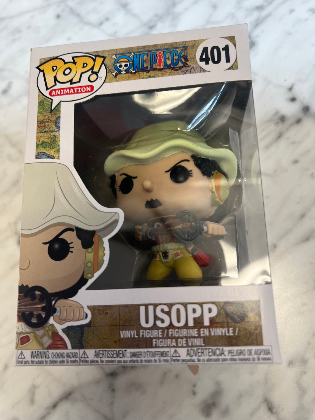 Funko POP! Animation One Piece Usopp 3.75" Vinyl Figure #401  FN81324