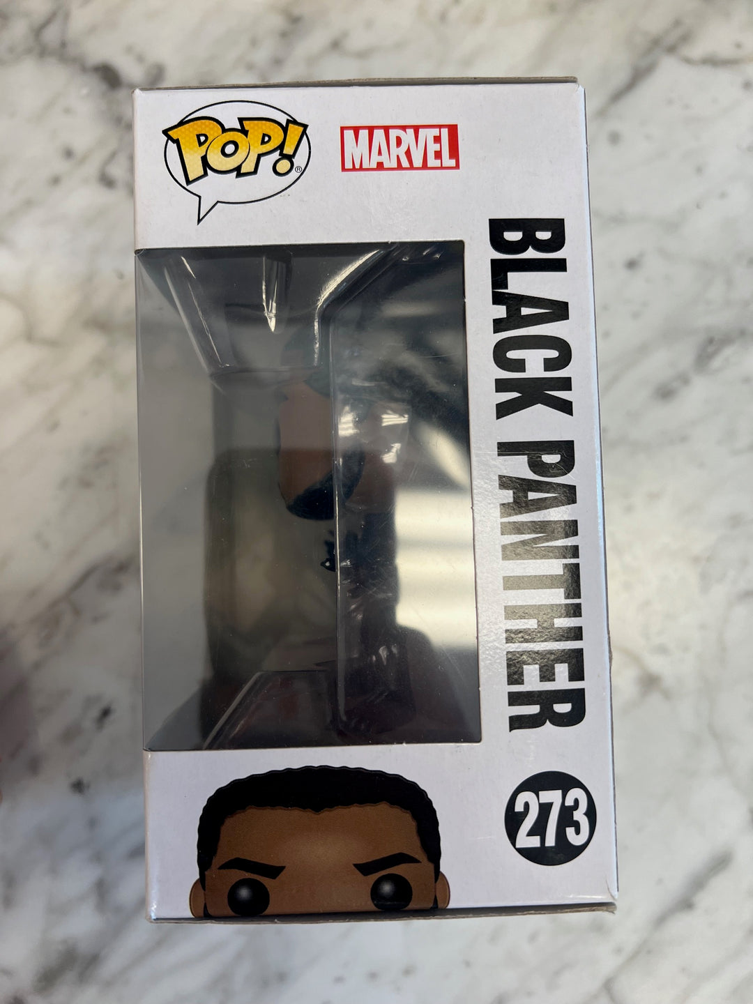 Funko Pop! Vinyl: Marvel - Black Panther #273 Damaged front  FP11624