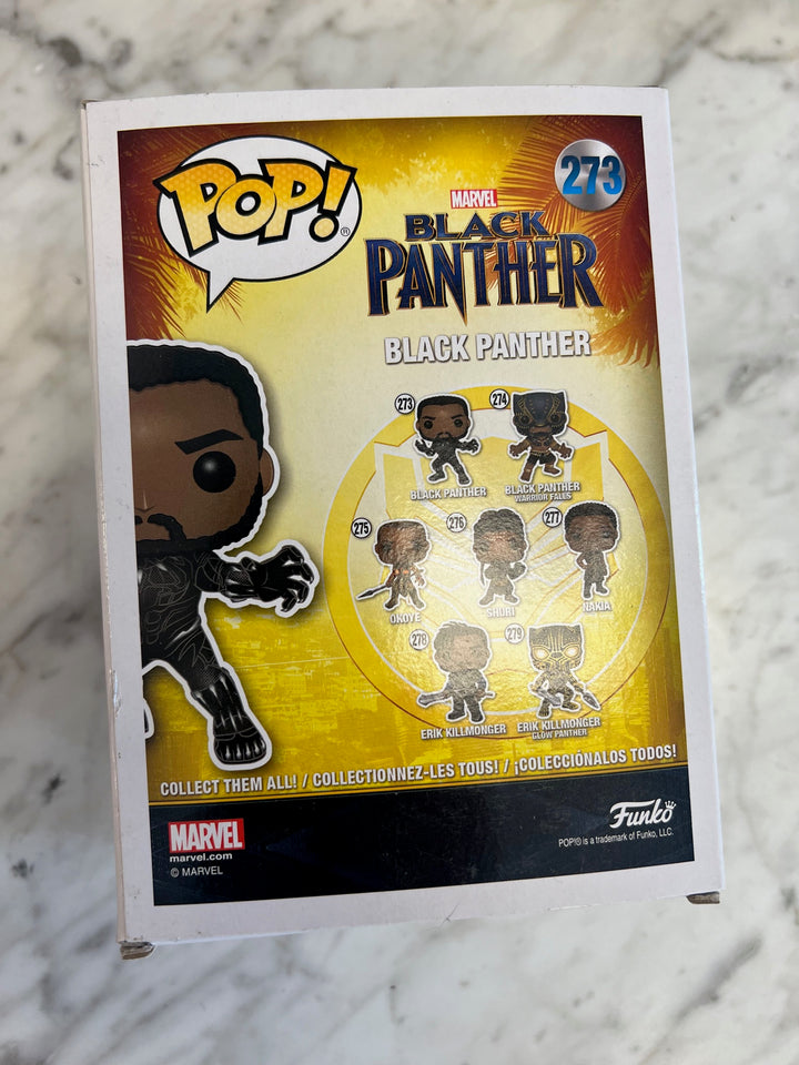 Funko Pop! Vinyl: Marvel - Black Panther #273 Damaged front  FP11624