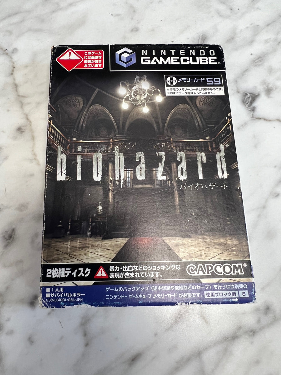 Biohazard zéro game cube jap - Jeux vidéo Biohazard zéro game cube jap - Jeux vidéo