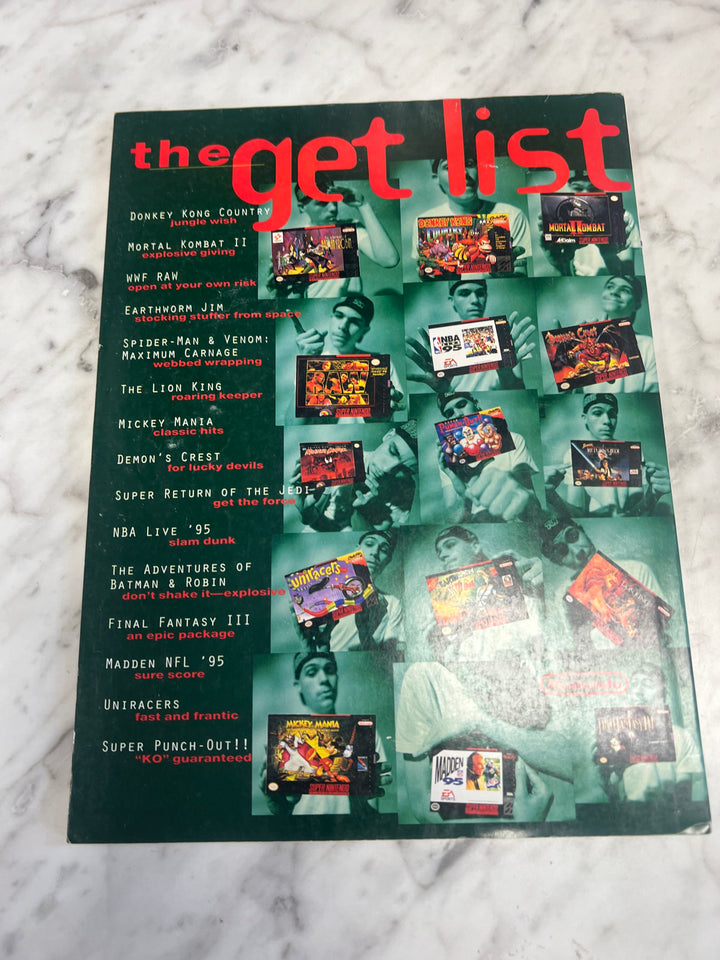 Used Nintendo Power Volume 67 With Poster NP52925