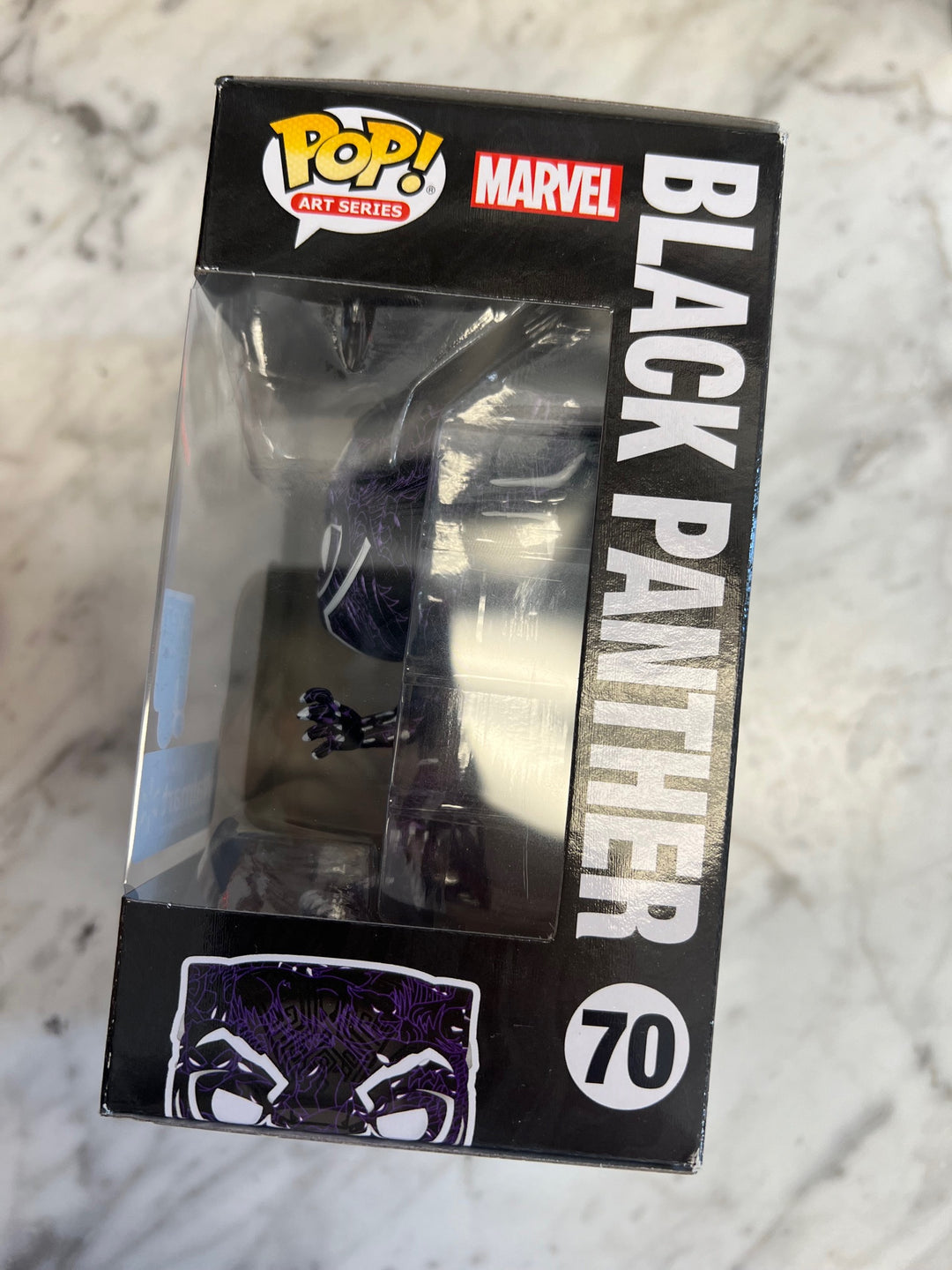 Black Panther Funko Pop! Art Series #70 Walmart Exclusive     FP11624