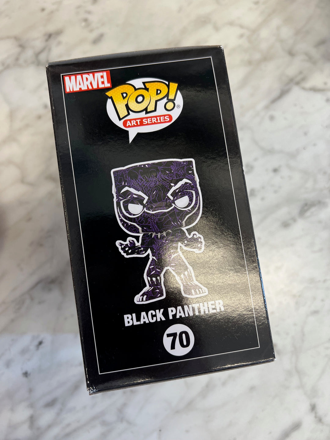 Black Panther Funko Pop! Art Series #70 Walmart Exclusive     FP11624