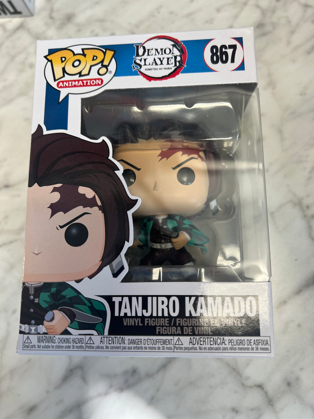 Funko Pop! Vinyl Figure Demon Slayer Tanjiro Kamado #867   FN81324