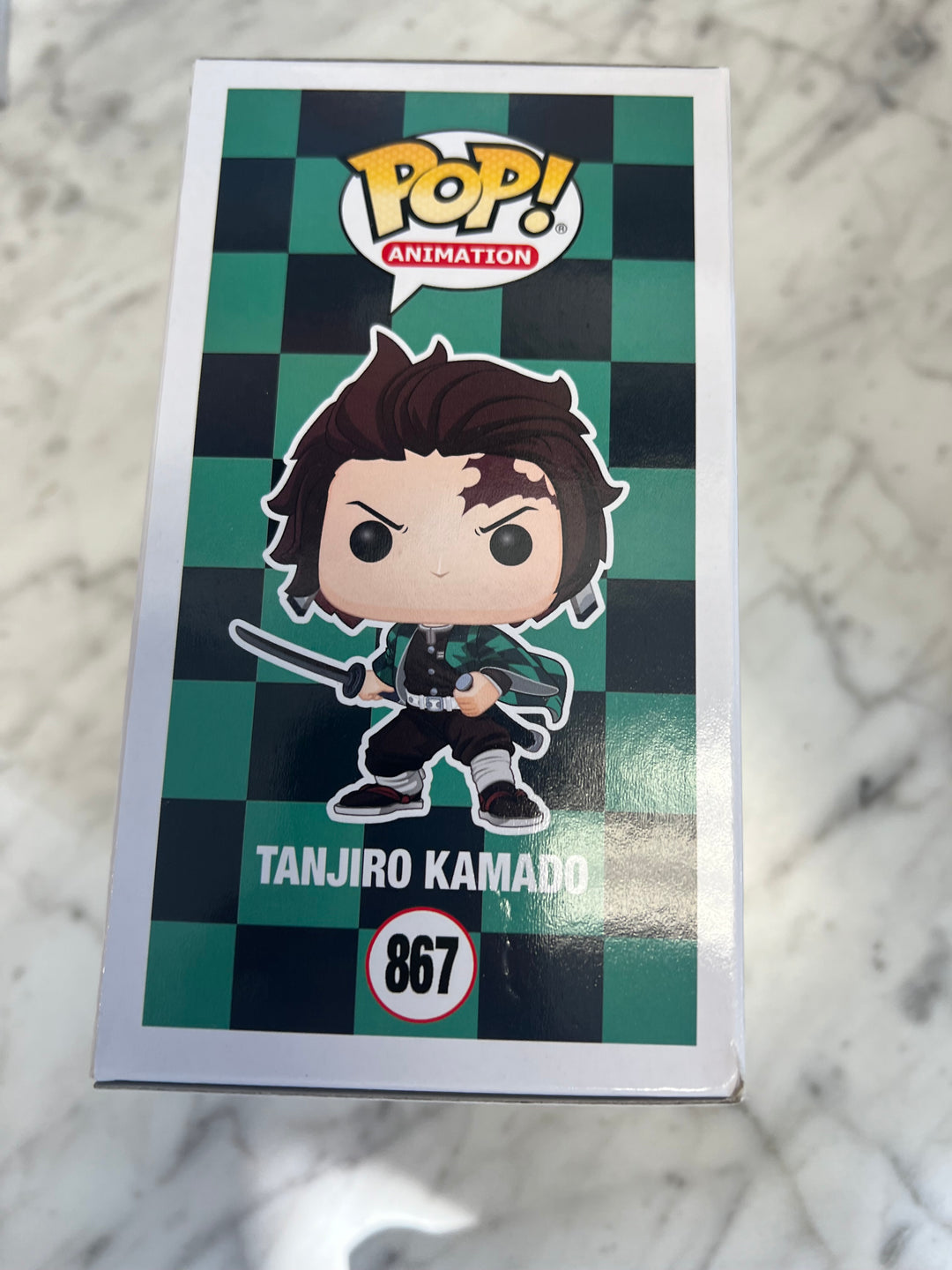 Funko Pop! Vinyl Figure Demon Slayer Tanjiro Kamado #867   FN81324