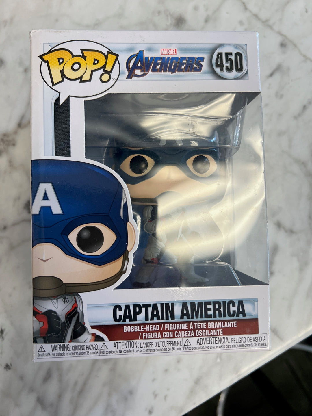 Funko Pop! Marvel: Captain America #450 Quantum Realm Suit     FP11624