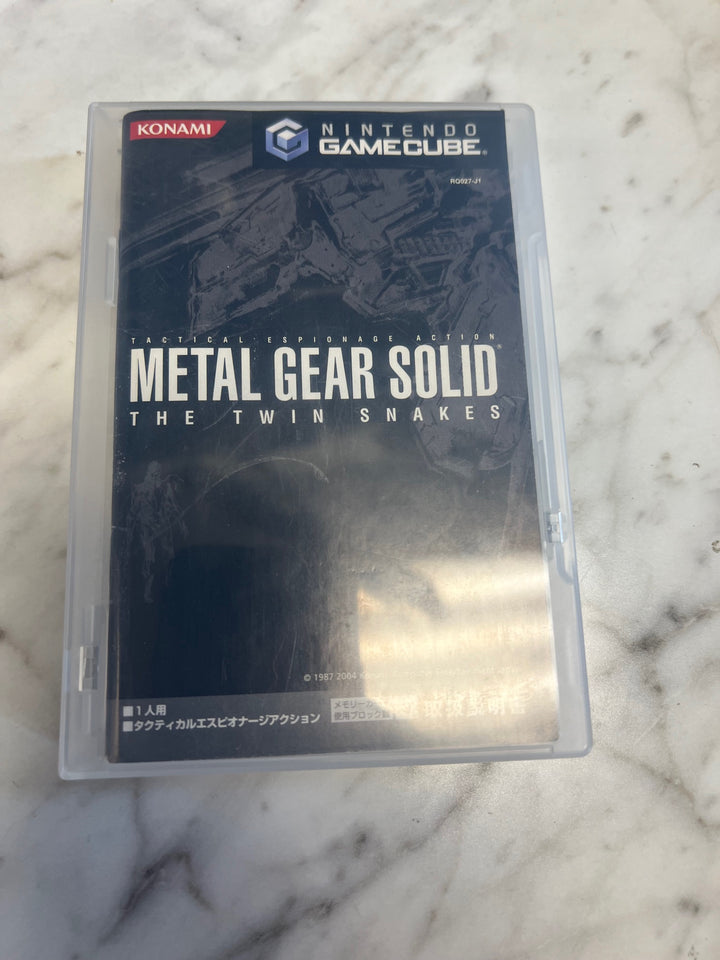 Metal Gear Solid The Twin Snakes JAPANESE GAMECUBE   IMP82025