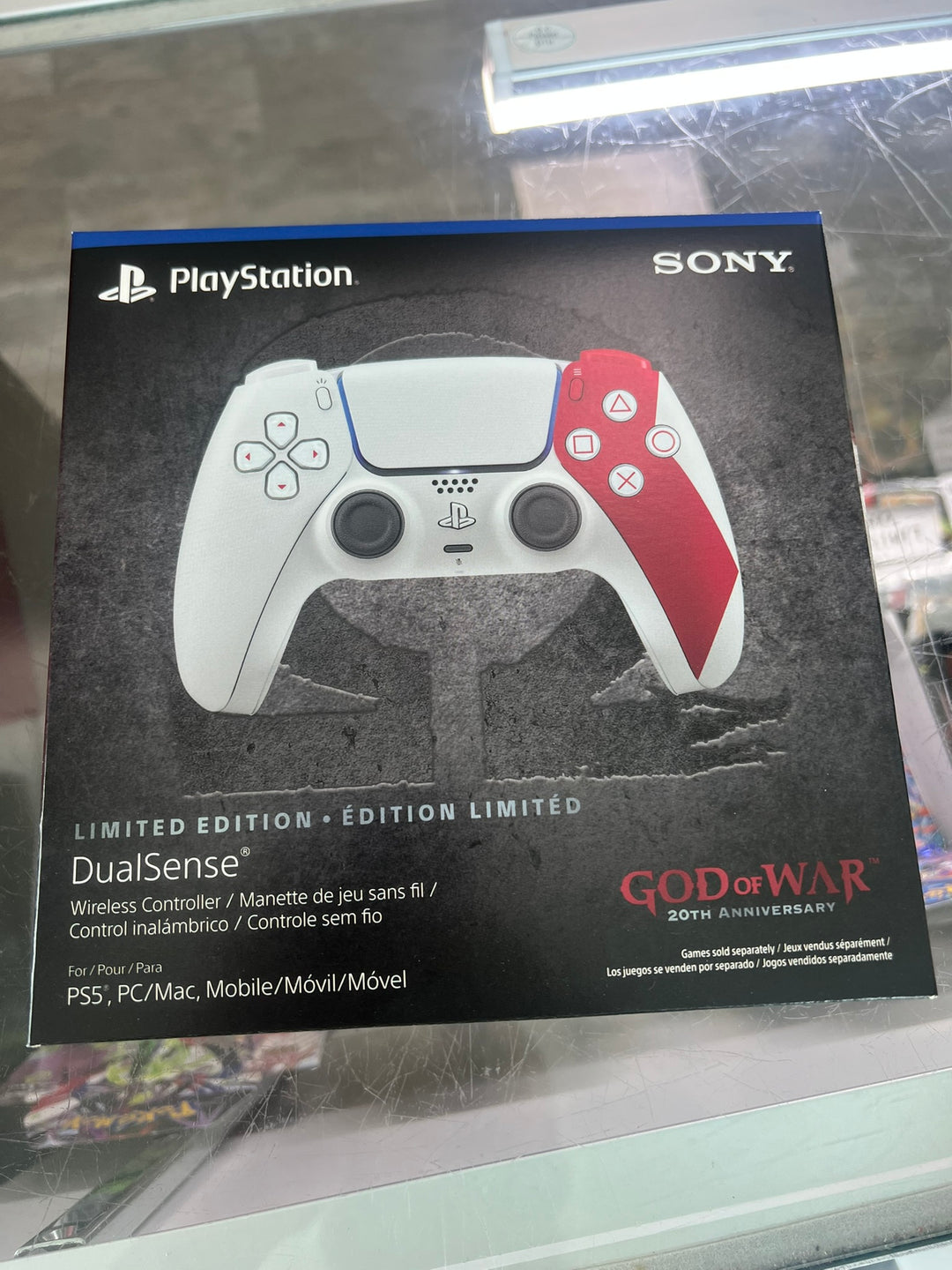 God Of War 20th Anniversary Limited Edition DualSense Controller for PS5 (NEW) NA52026