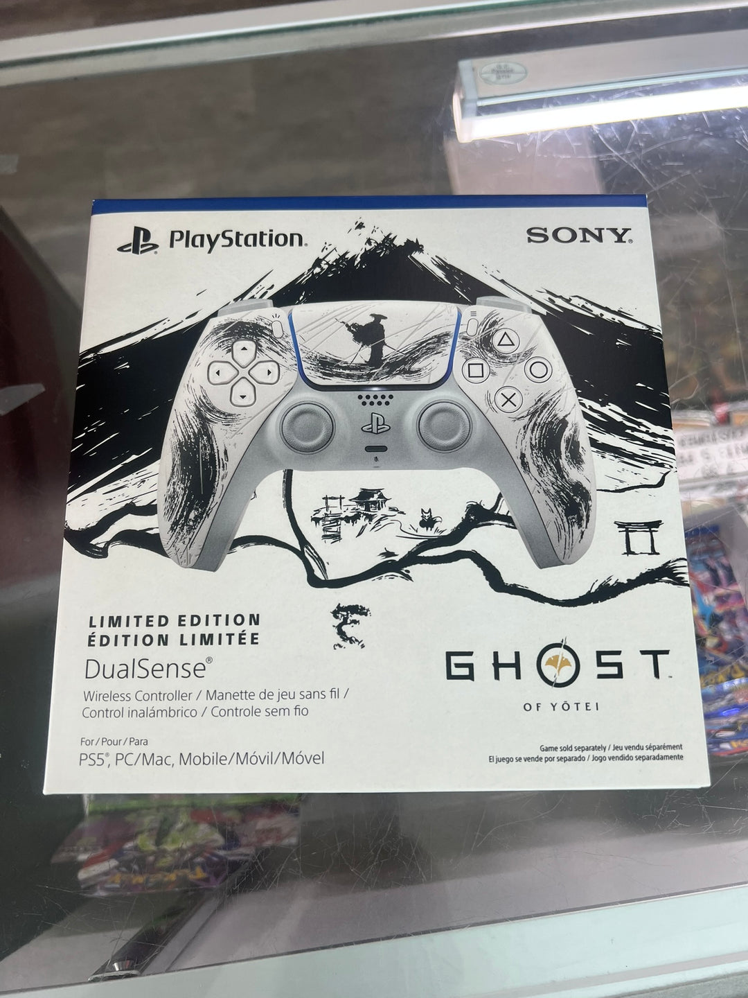 Ghost of Yotei (Black) Limited Edition DualSense Controller for PS5 (NEW) NA52026