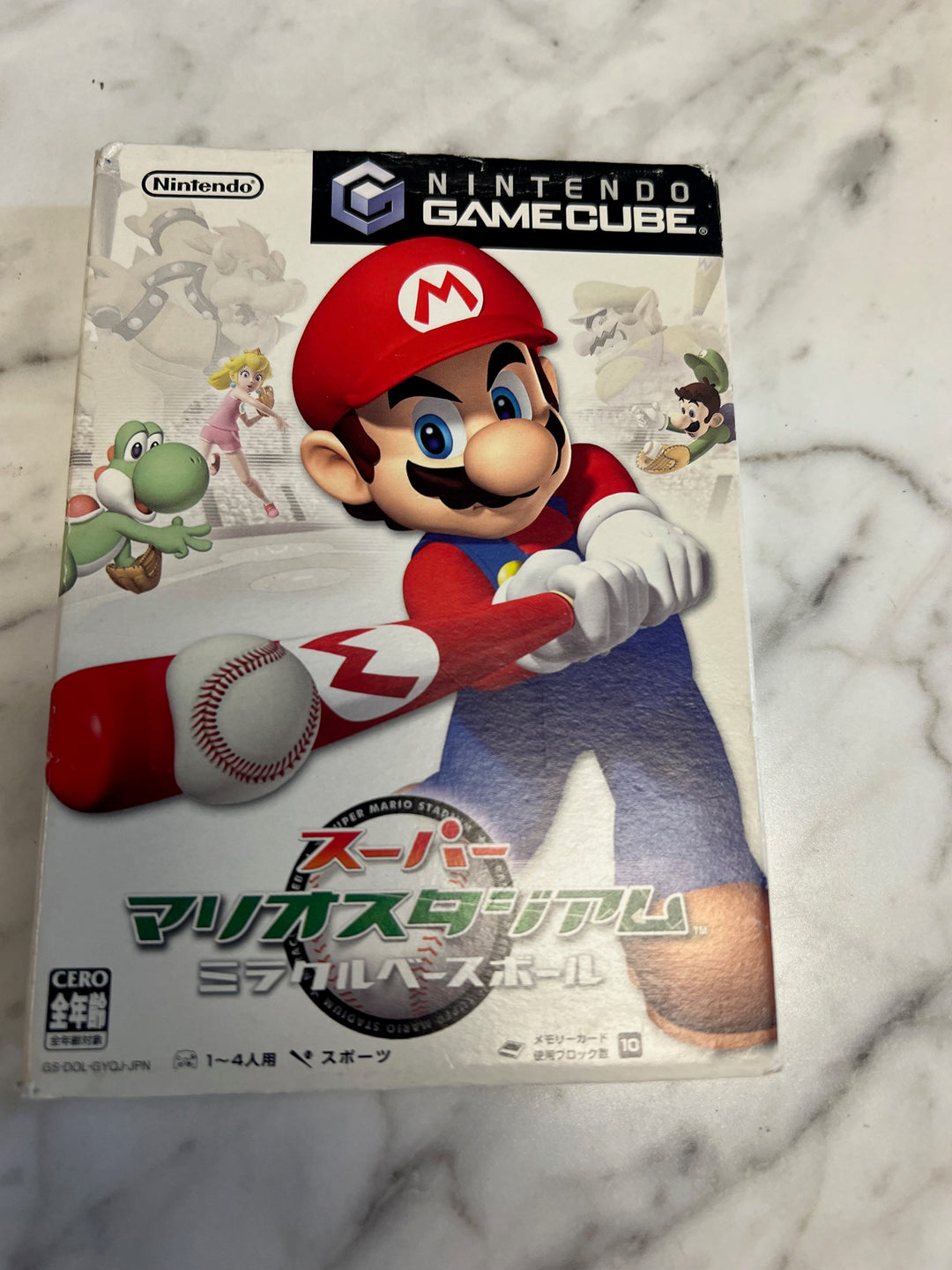 Super Mario Stadium Miracle Baseball JAPANESE GAMECUBE   IMP82025