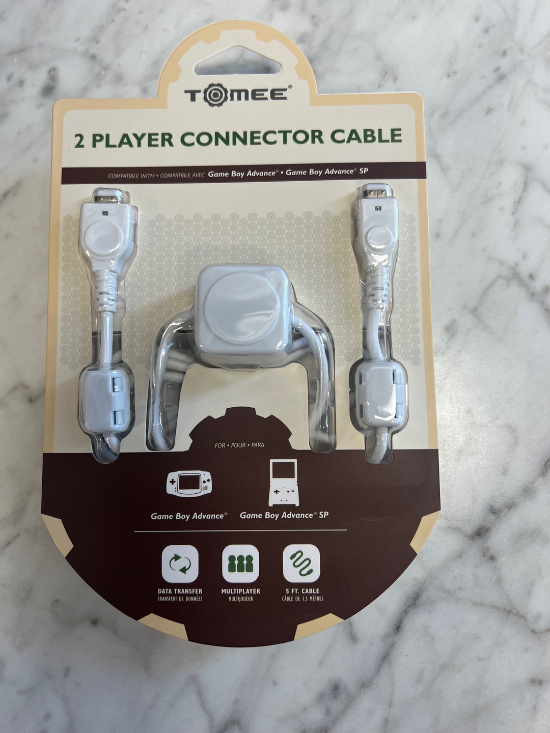 Tomee - 2 Player Game Link Cable for GBA/GBA SP