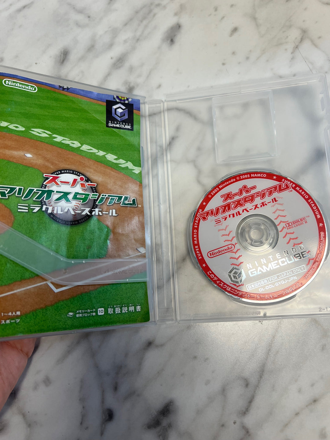 Super Mario Stadium Miracle Baseball JAPANESE GAMECUBE   IMP82025