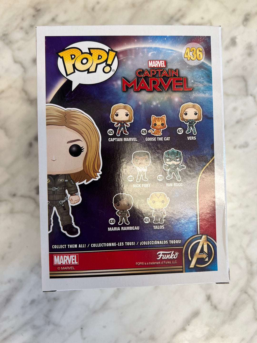 Funko Pop! Vinyl: Marvel - Carol Danvers - FYE (Exclusive) #436 FP11624