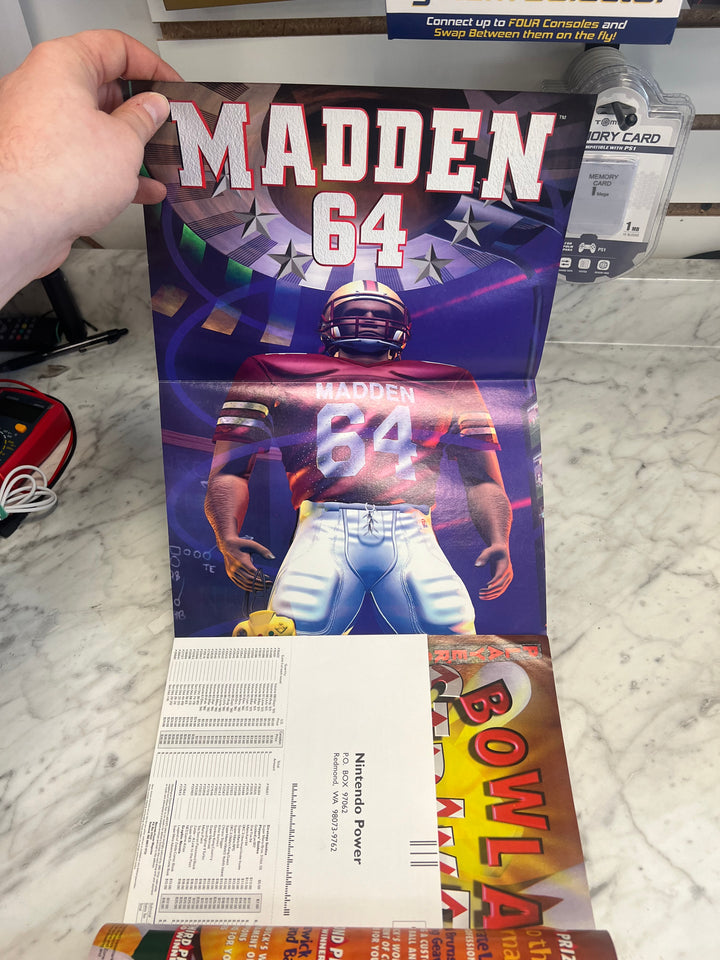 Used Nintendo Power Volume 101 With Poster NP52925