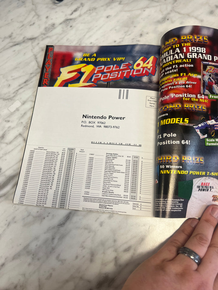 Used Nintendo Power Volume 102 No Poster NP52925