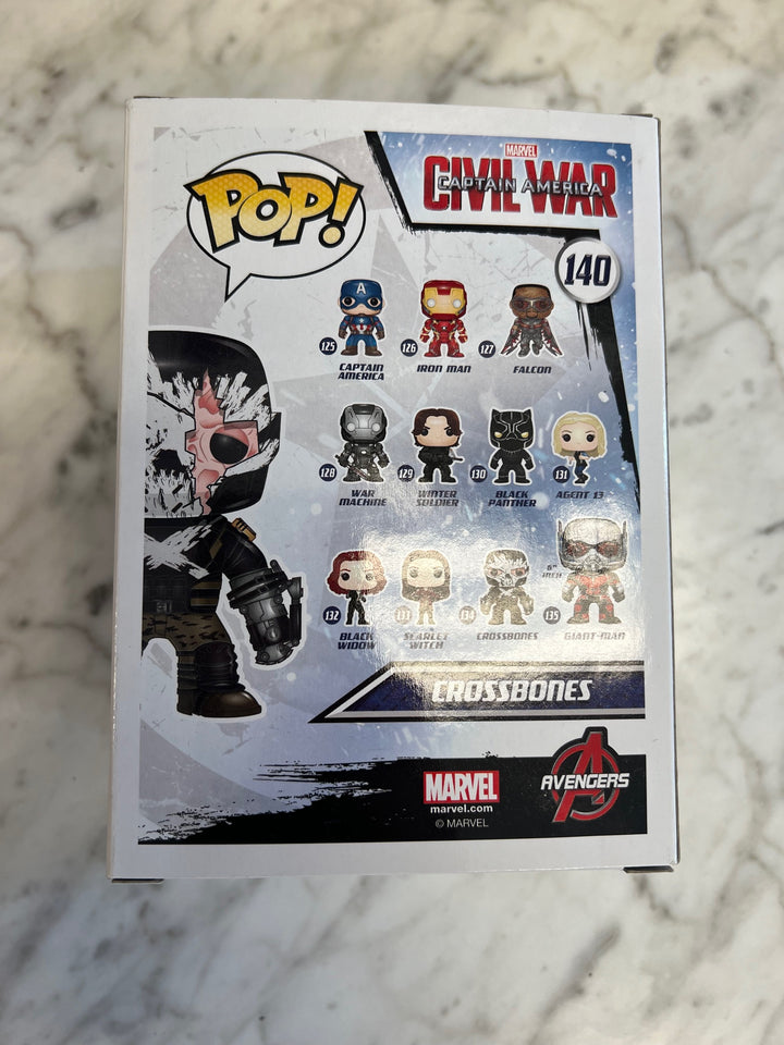 Funko Pop! Vinyl: Marvel Captain America Civil War Crossbones Target 140 FP11624