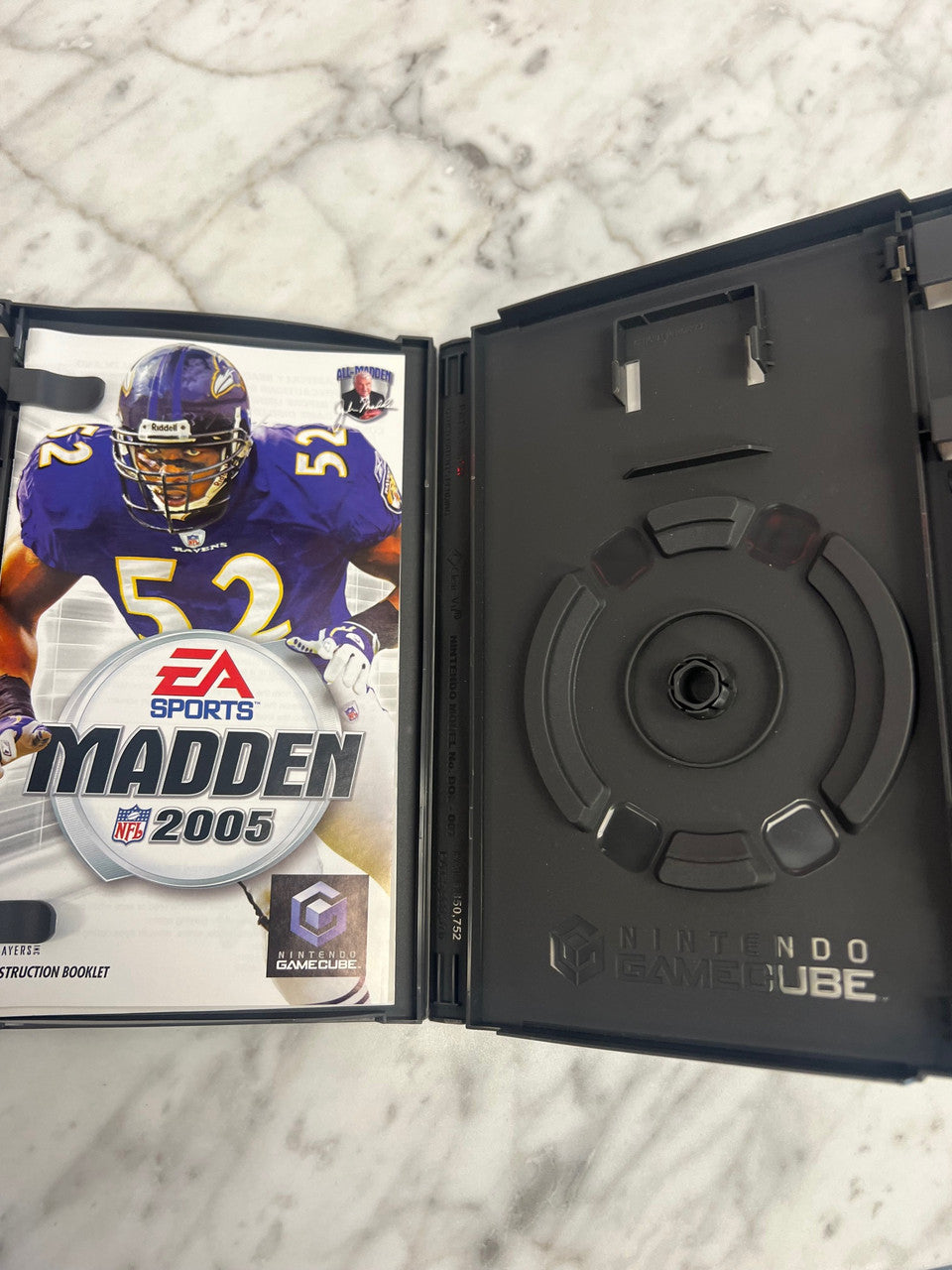 Madden NFL 2005 Nintendo Gamecube Case and Manual Only